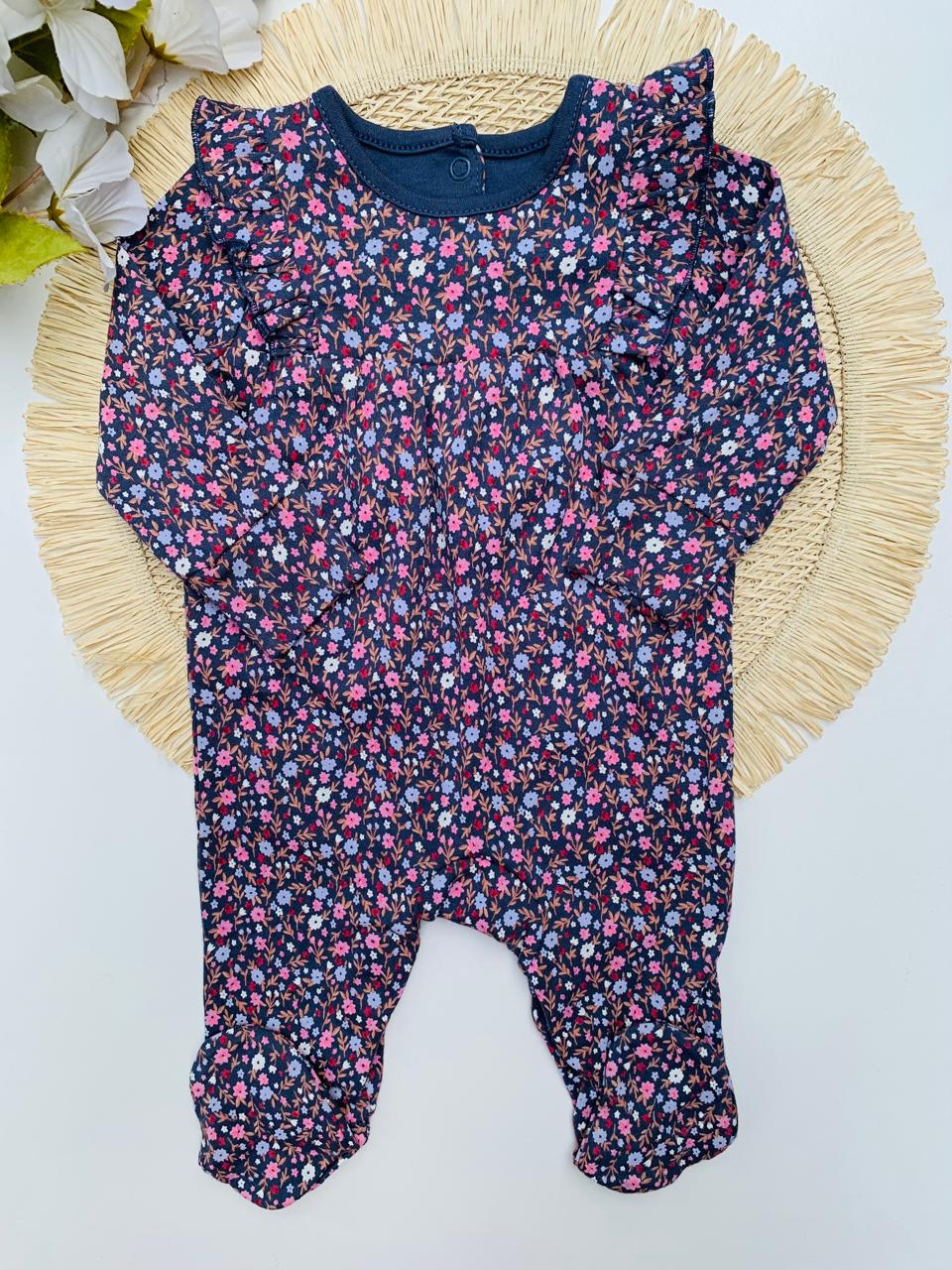 George Floral Sleepsuit
