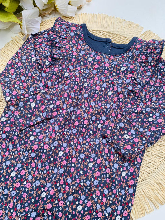 George Floral Sleepsuit