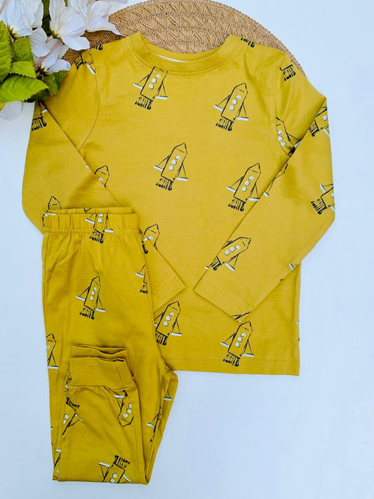 George Rocket Print Shirt & Trouser Set