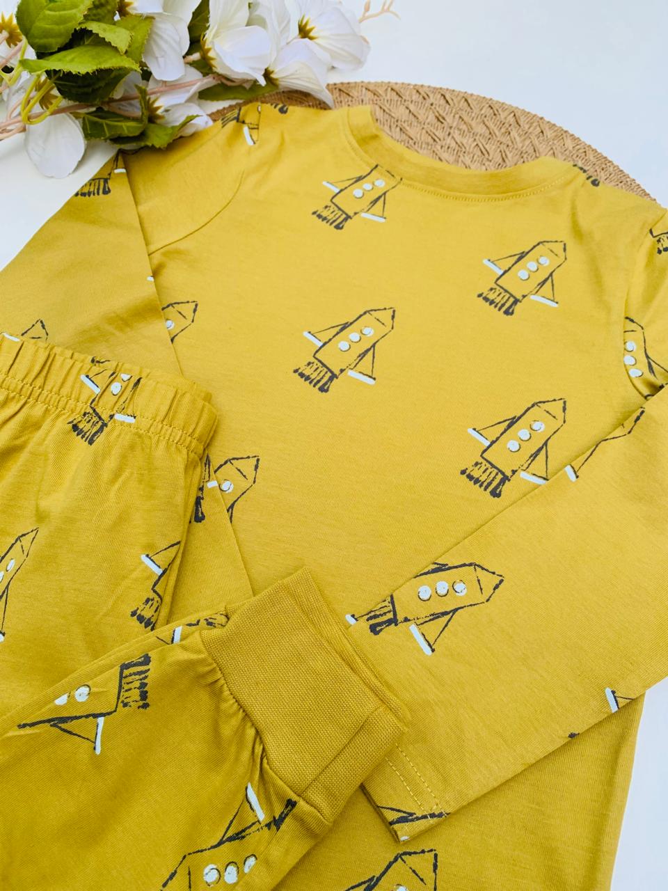 George Rocket Print Shirt & Trouser Set