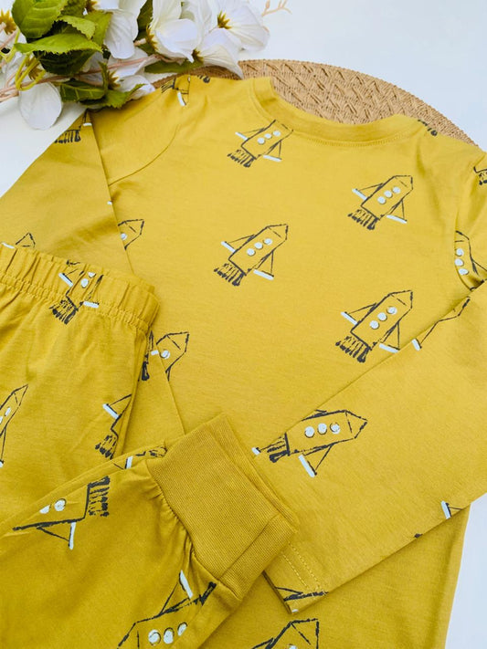 George Rocket Print Shirt & Trouser Set