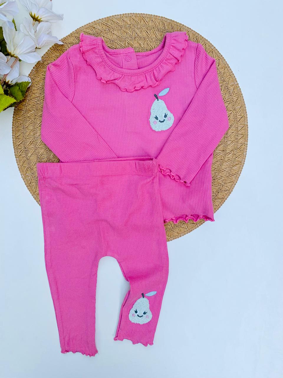 George Pear Print Shirt and Trouser set