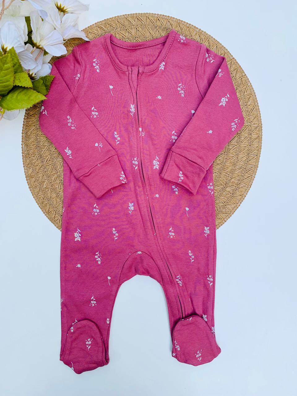George Floral Sleepsuit