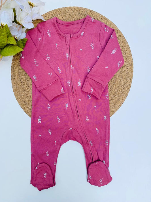 George Floral Sleepsuit