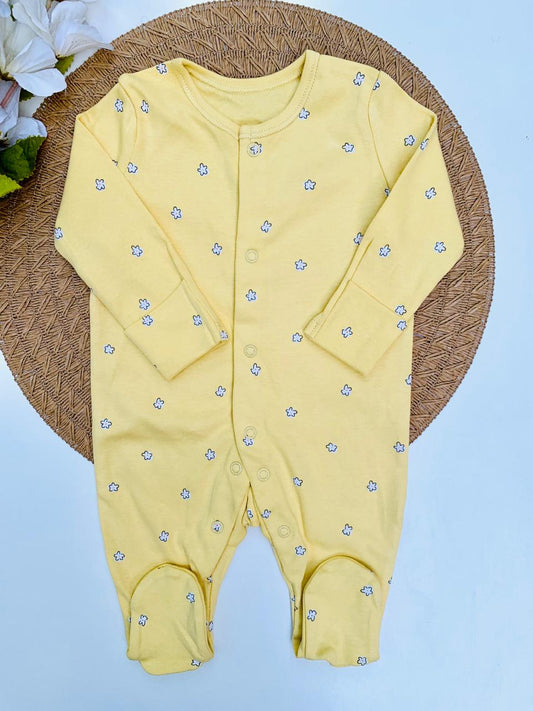 George Floral Sleepsuit
