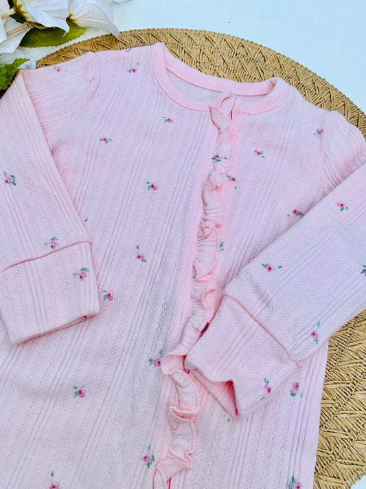 George Frill Zip Fasten Sleepsuit