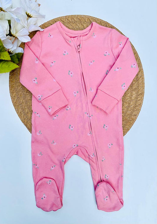 George Floral Sleepsuit