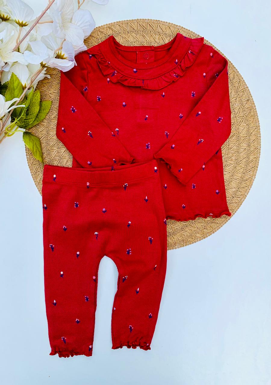 George Floral Shirt and Trouser set