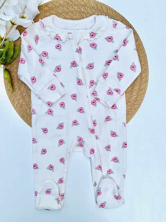 George Floral Sleepsuit