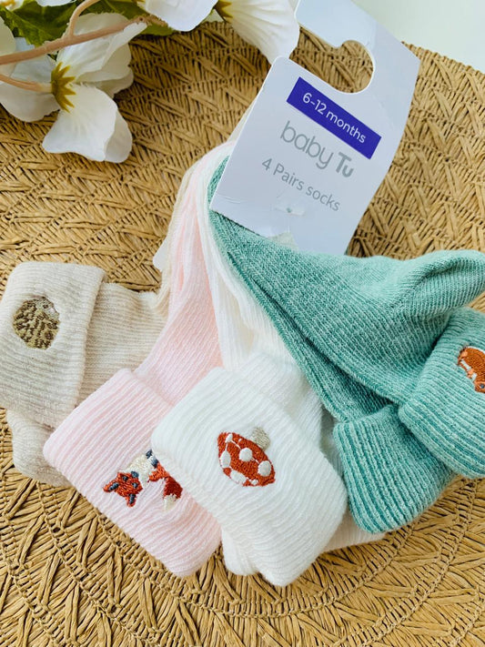 Tu Clothing Pack of 4 Socks