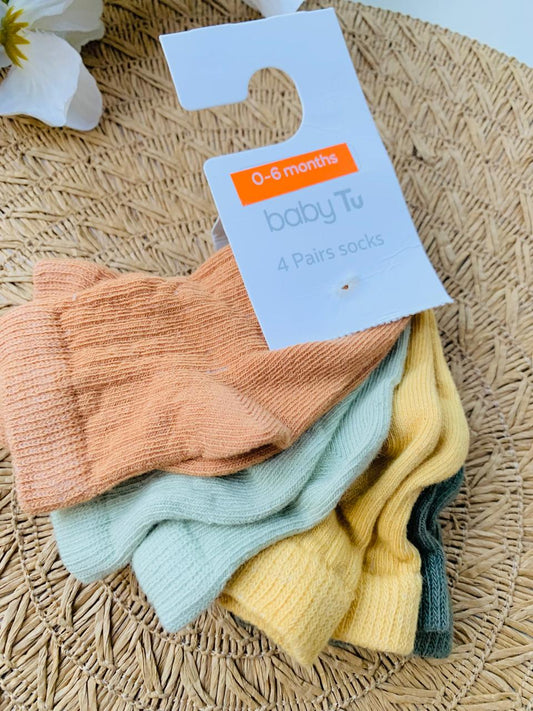 TU Clothing Pack of 4 Socks