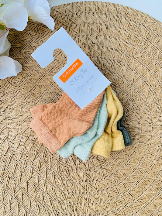 TU Clothing Pack of 4 Socks