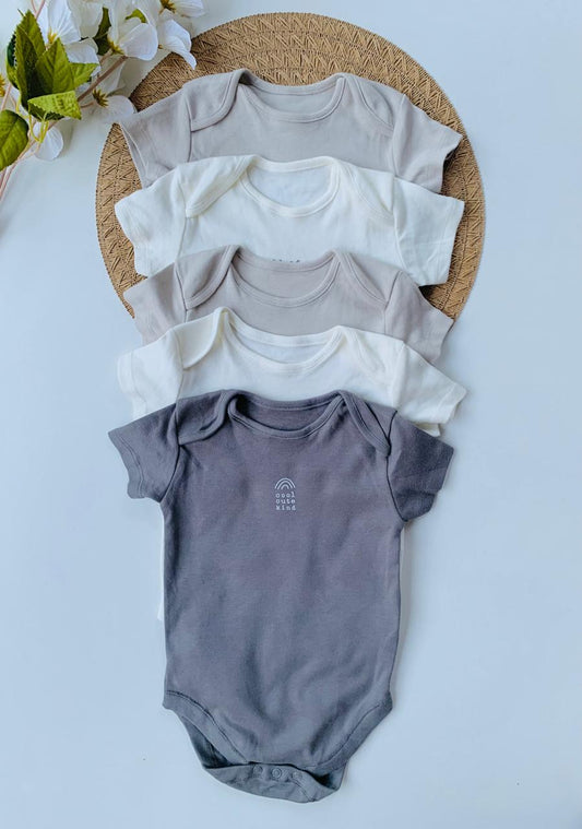 George Pack Of 5 Bodysuits