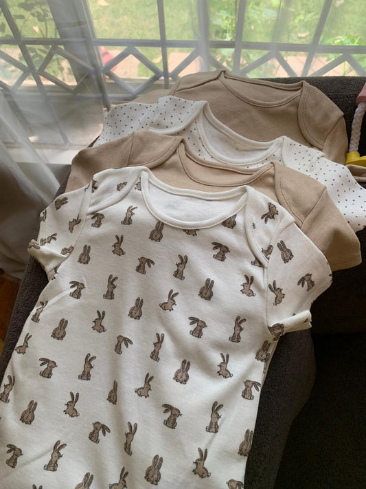 George Pack of 4 Bodysuits