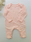 George Flower Print Sleepsuit
