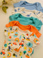 George Pack of 5 bodysuits
