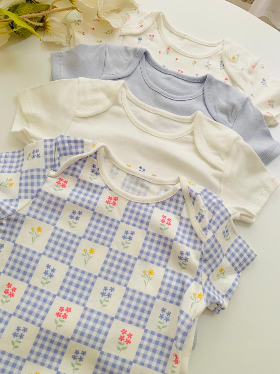 George Pack of 4 Bodysuits