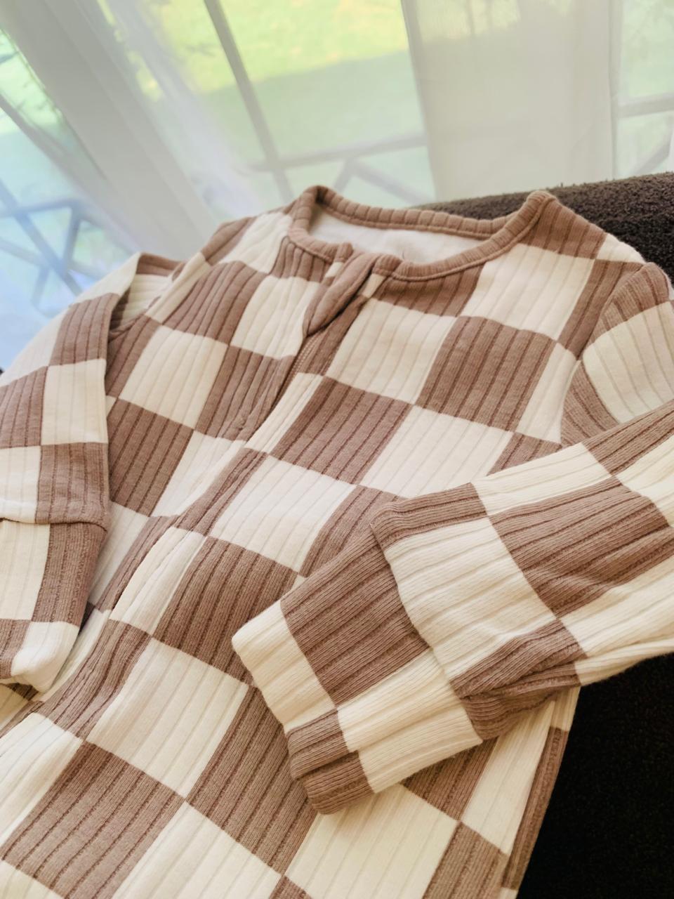 George Ribbed Sleepsuit