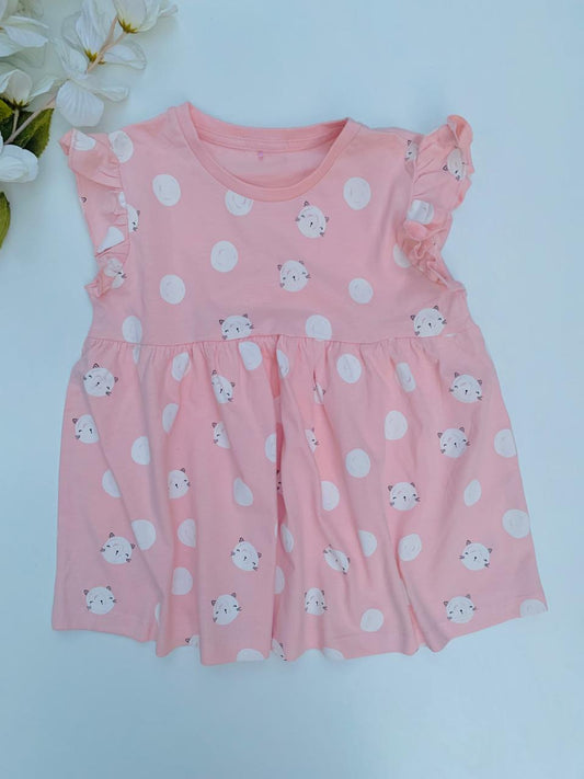 George Cat Print Shirt