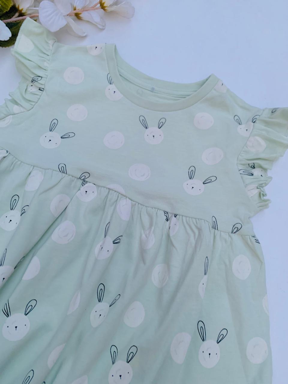 George Bunny Print Frock
