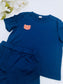 Shein Bear Face Shirt and Short Set