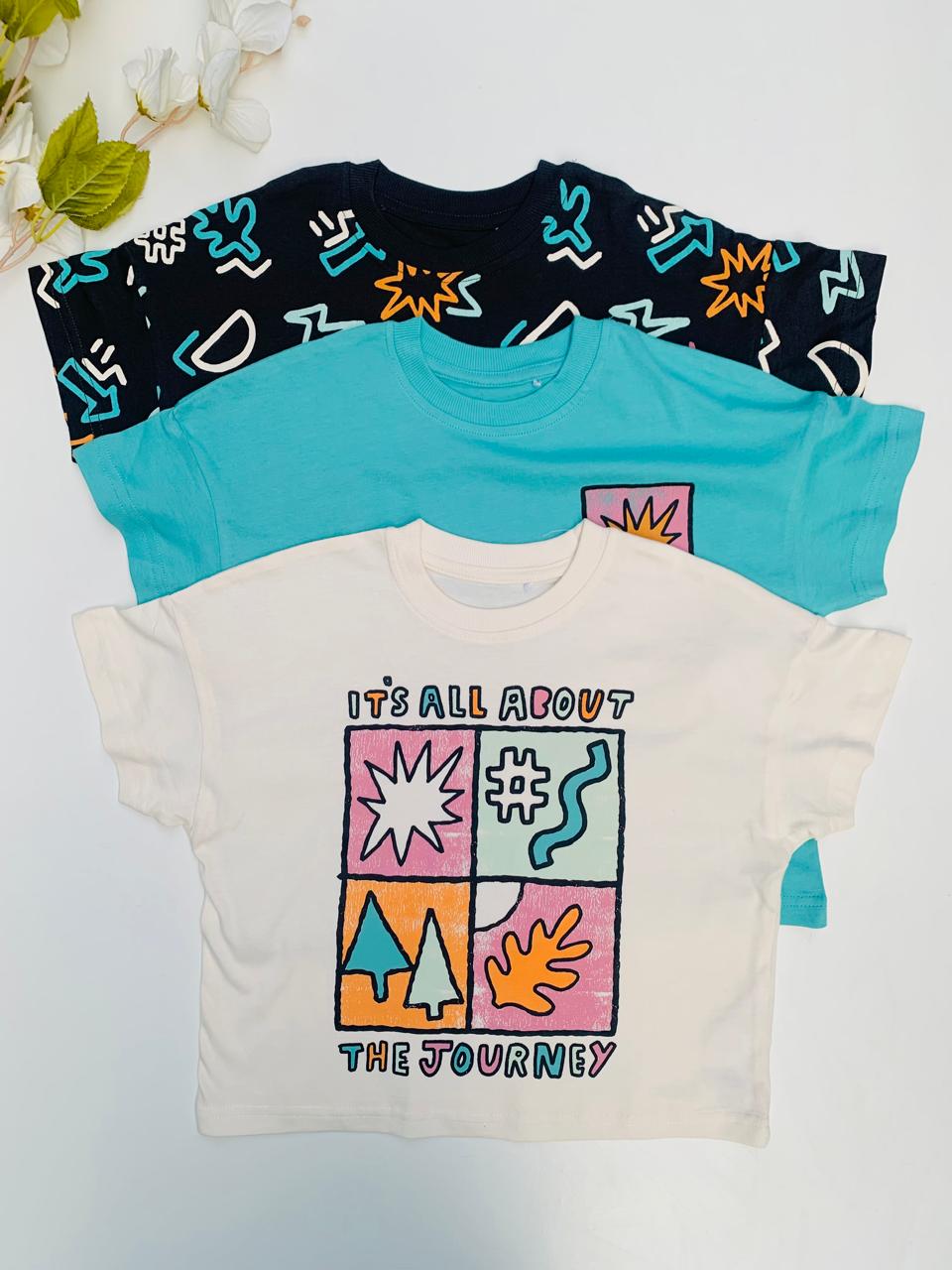 George "Its All About" Pack of 3 Shirts