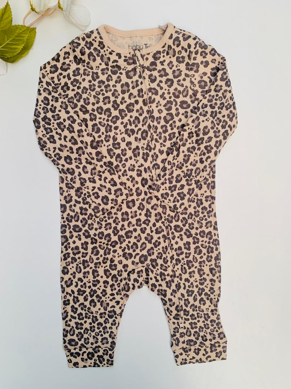 Tu Clothing Leopards Sleepsuit