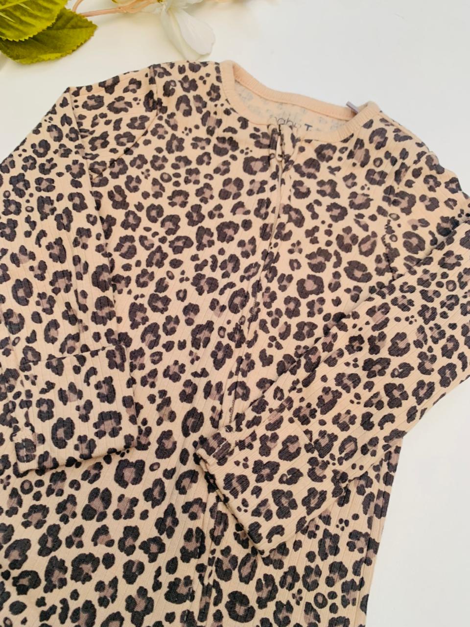 Tu Clothing Leopards Sleepsuit