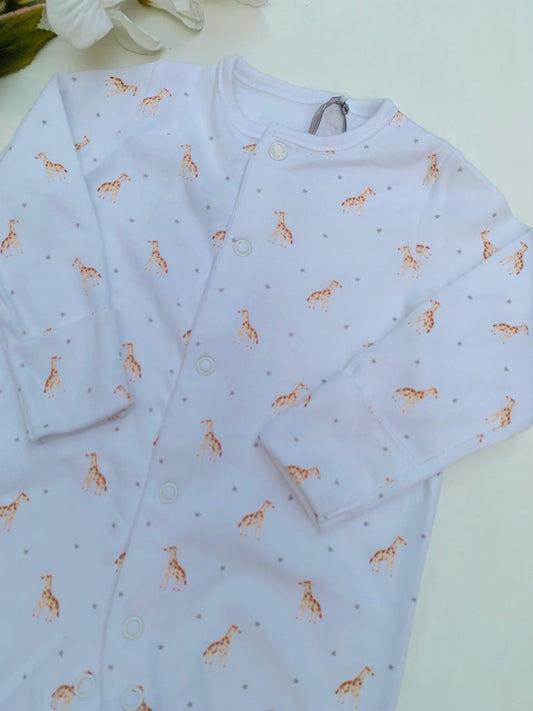 Tu Clothing Giraffe Print Sleepsuit