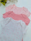 George Floral Pack of 3 Bodysuits