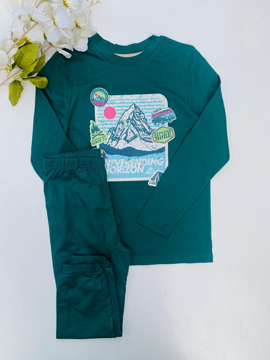 George "Never ending Horizon "Print Shirt and Trouser set