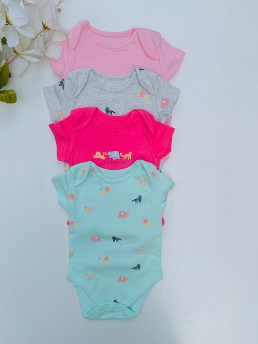 George Pack of 4 Bodysuits