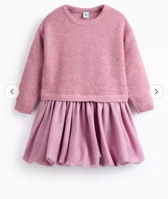Tu Clothing Sparkle Puffball Dress