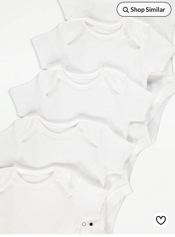 George Pack of 5 Bodysuits