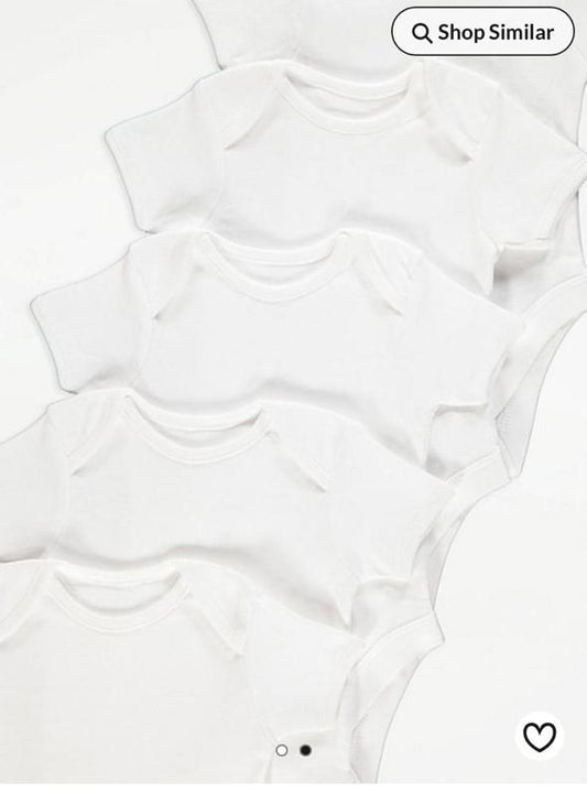 George Pack of 5 Bodysuits