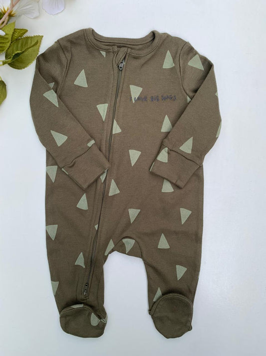 George "I Love Big Hugs" Sleepsuit