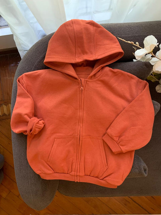 George Zip Through Hoodie