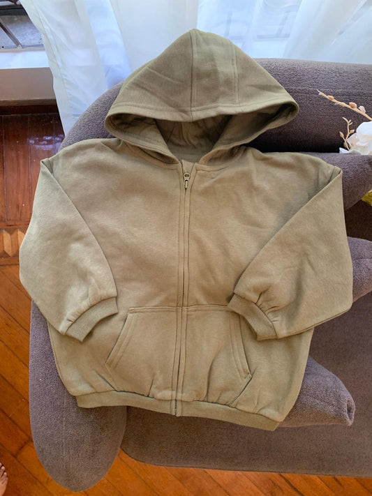 George Zip Through Hoodie