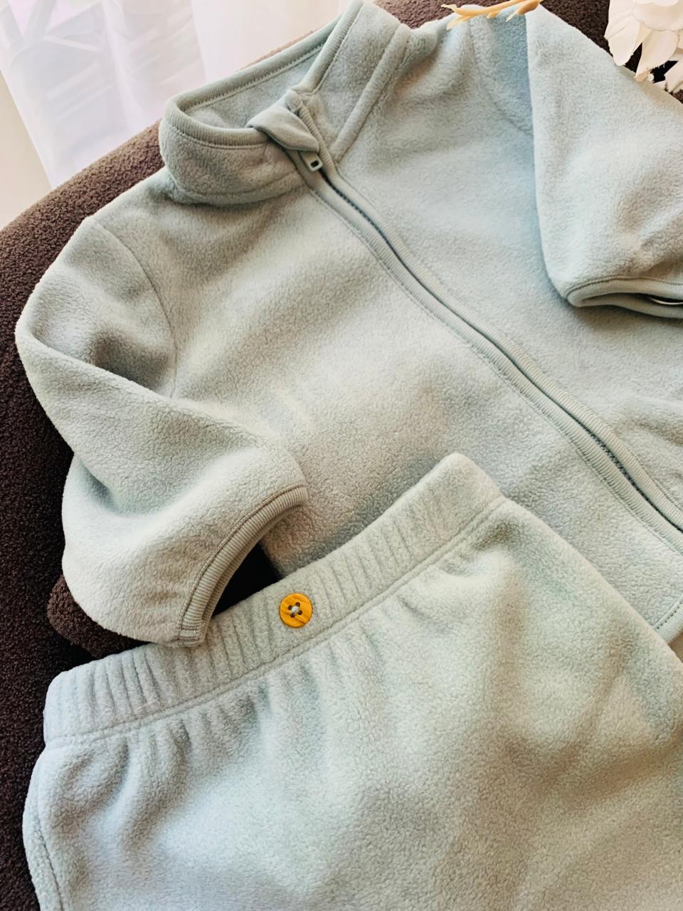 George Fleece Jacket with Trouser Set