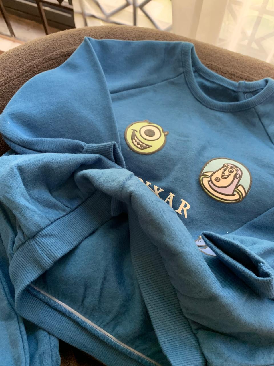 George "Pixar Beyond Cute" Sweat Shirt with Trouser Set