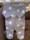 George Star Print Fleece Sleepsuit