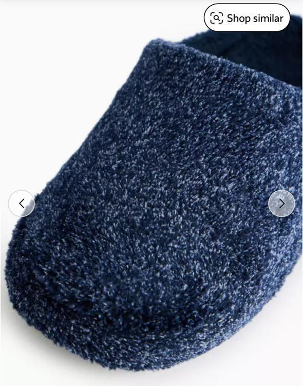 Tu Clothing Fleece Mule Slippers