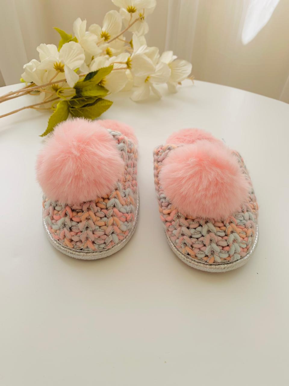 Tu Clothing Knitted Mule Slippers