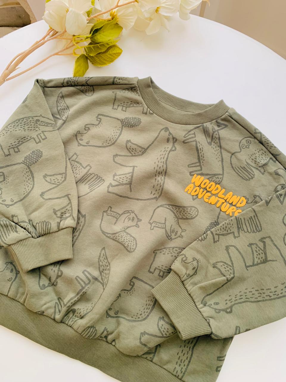 TU Clothing "Woodland Adventure" Sweat Shirt