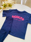 George "Brooklyn" Slogan T-Shirt & Trouser Set