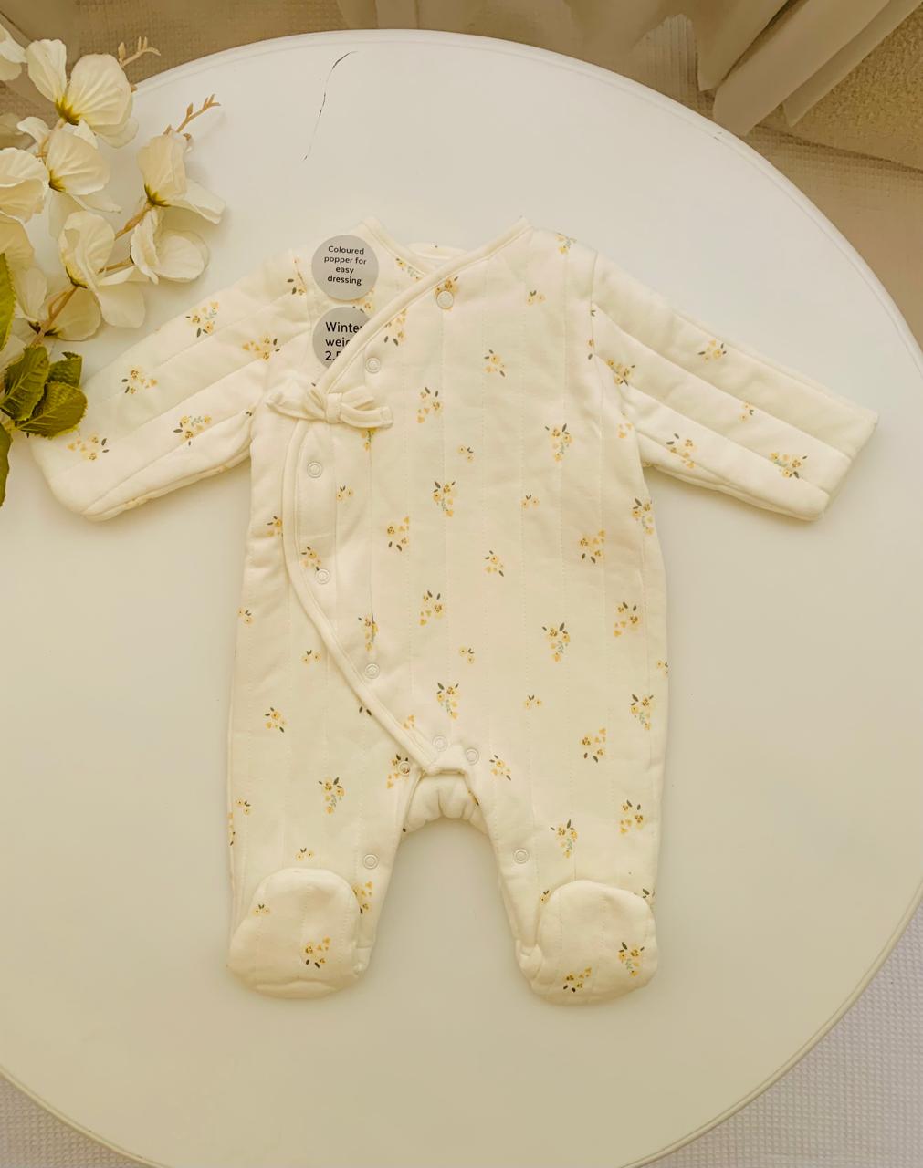 Tu Clothing Floral Quilted Sleepsuit