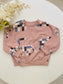 TU Clothing Geometric Dino Print Sweat Shirt
