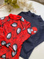 George Spider Print Pack of 2 swimming Shirts