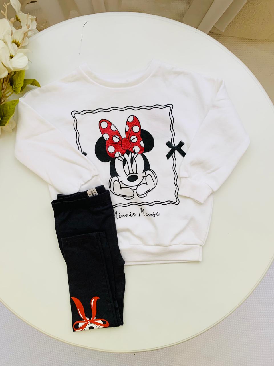 George "Minnie Mouse" Sweat Shirt and Trouser set