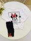 George "Minnie Mouse" Sweat Shirt and Trouser set